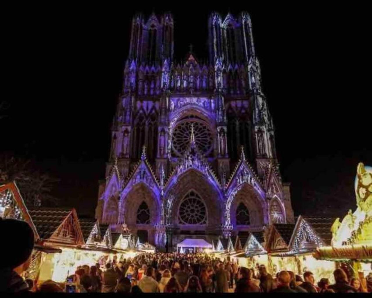Reims Centre-Ville - 2 Chambres - 6 Personnes Au 1 Er Etage แร็งส์ ภายนอก รูปภาพ